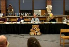 Photo of School Committee Meeting, 11/14/17